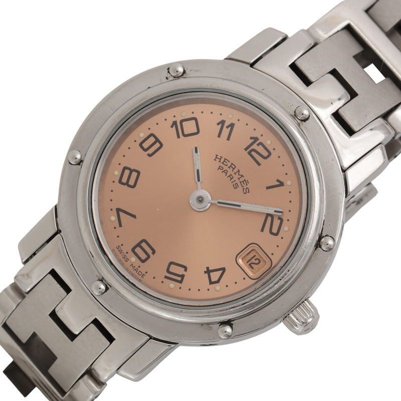 エルメス 腕時計 レディース 送料無料 HERMES 中古 商舗 クリッパー 日本全国 送料無料 CL4.210 クォーツ