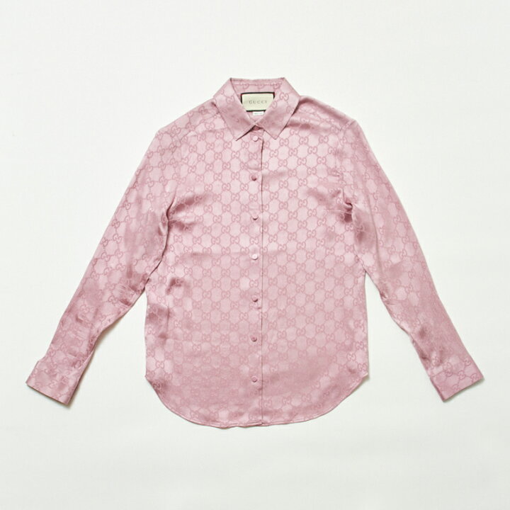楽天市場】グッチ GUCCI シルククレープシャツ 2021AW 627773 サイズ36  