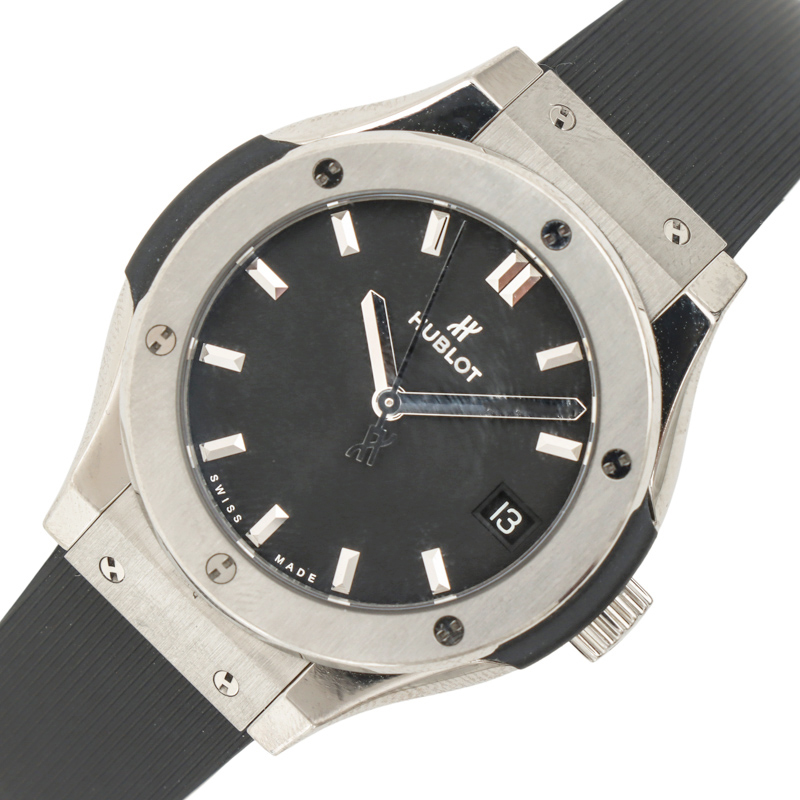 ウブロ 腕時計 レディース 送料無料 超高品質で人気の HUBLOT クオーツ 581.NX.1171.RX 33ｍｍ クラシックフュージョン 90％以上節約 中古