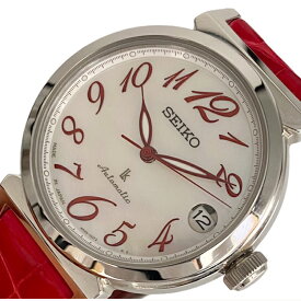 セイコー SEIKO ルキア SSVM015 シルバー 自動巻き レディース 腕時計【中古】