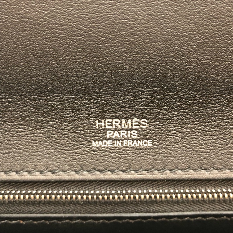 楽天市場】エルメス HERMES ヴァンキャトル35 D刻印 ブラック/シルバー