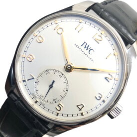 インターナショナルウォッチカンパニー IWC ポルトギーゼ IW358303 シルバー 自動巻き メンズ 腕時計【中古】