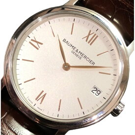 ボーム＆メルシェ BAUME & MERCIER クラシマ M0A10147 シルバー メンズ 腕時計【中古】