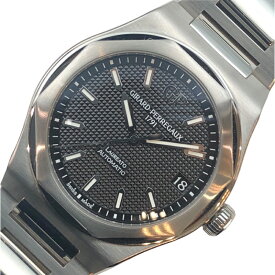 ジラール・ペルゴ GIRARD PERREGAUX ロレアート 42mm 81010-11-634-11A ブラック ステンレススチール 自動巻き メンズ 腕時計【中古】