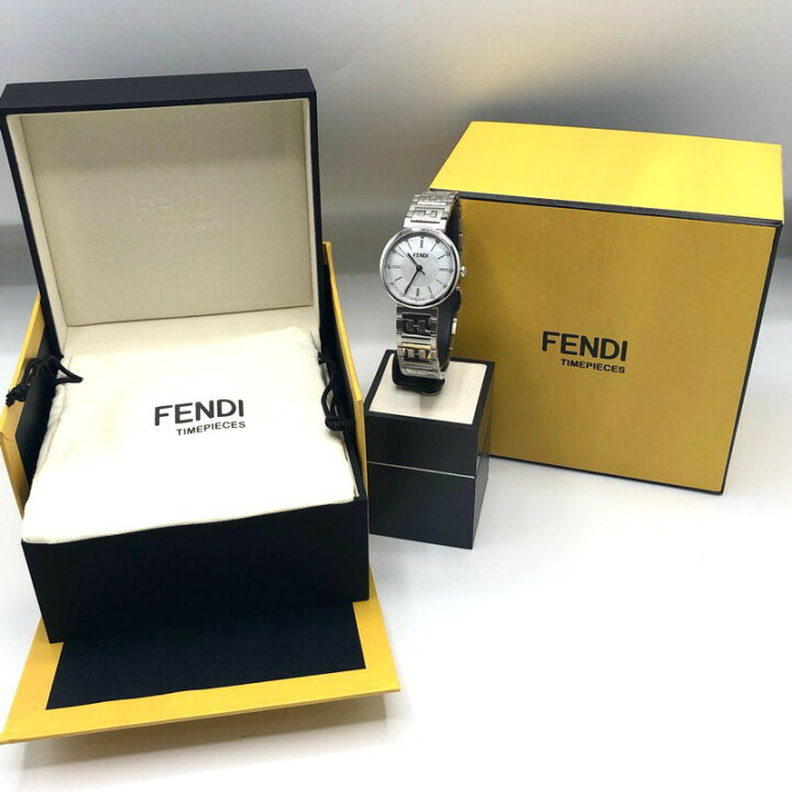 楽天市場】フェンディ FENDI レディースウォッチ ホワイト ステンレス 