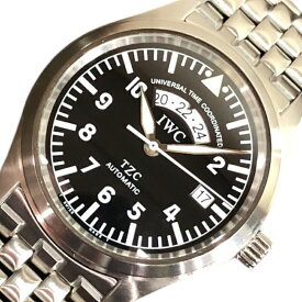 インターナショナルウォッチカンパニー IWC パイロットウォッチ フリーガー　UTC IW325102 ブラック ステンレススチール SS メンズ 腕時計【中古】