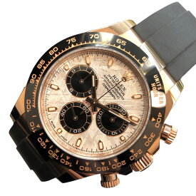 ロレックス ROLEX デイトナ メテオライト ブラック 116515LN ホワイト K18PG メンズ 腕時計【中古】