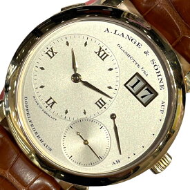 ランゲ＆ゾーネ A.LANGE&SOHNE ランゲ1 101.032 ホワイト K18ピンクゴールド 手巻き メンズ 腕時計【中古】