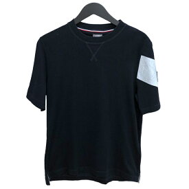 モンクレールガムブルー MONCLER GAMME BLEU ロゴワッペン Tシャツ コットン M メンズ 半袖Tシャツ【中古】