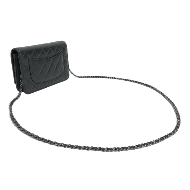 楽天市場】シャネル CHANEL 2.55 アイコン チェーンウォレット A80442 
