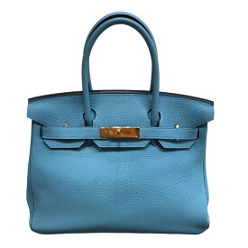 エルメス HERMES バーキン30 ブルーノール トゴ/C刻/GD レディース ハンドバッグ【中古】