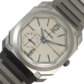 ブルガリ BVLGARI オクト フィニッシモ オートマティック 103672 グレー文字盤 チタン メンズ 腕時計【中古】