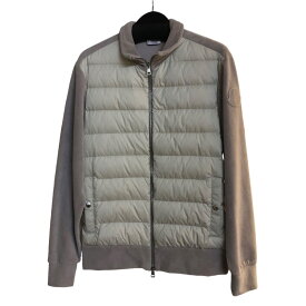 モンクレール MONCLER ダウンコーデュロイカーディガン 8G000 ナイロン メンズ カーディガン【中古】