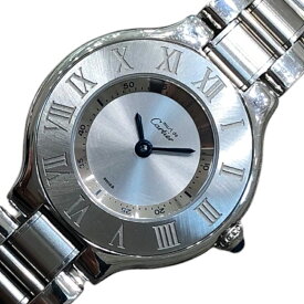 カルティエ Cartier マストドゥカルティエ21 ヴァンティアン W10109T2 シルバー SS レディース 腕時計【中古】