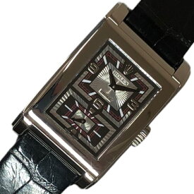 ロレックス ROLEX チェリーニプリンス 5443/9 ブラック K18ホワイトゴールド クロコベルト メンズ 腕時計【中古】
