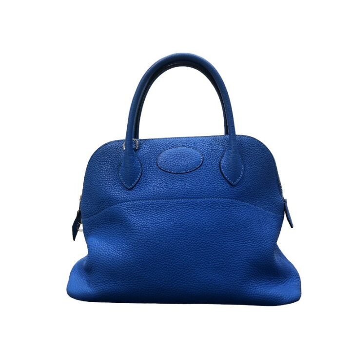 楽天市場】エルメス HERMES ボリード31 X刻印 ブルーザンジバル 