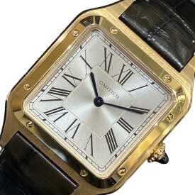 カルティエ Cartier サントス デュモン バラドゥーズLM WGSA0027 K18YG 手巻き レディース 腕時計【中古】