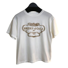 エルメス HERMES Brides de Gala Tシャツ ホワイト レディース 半袖Tシャツ【中古】