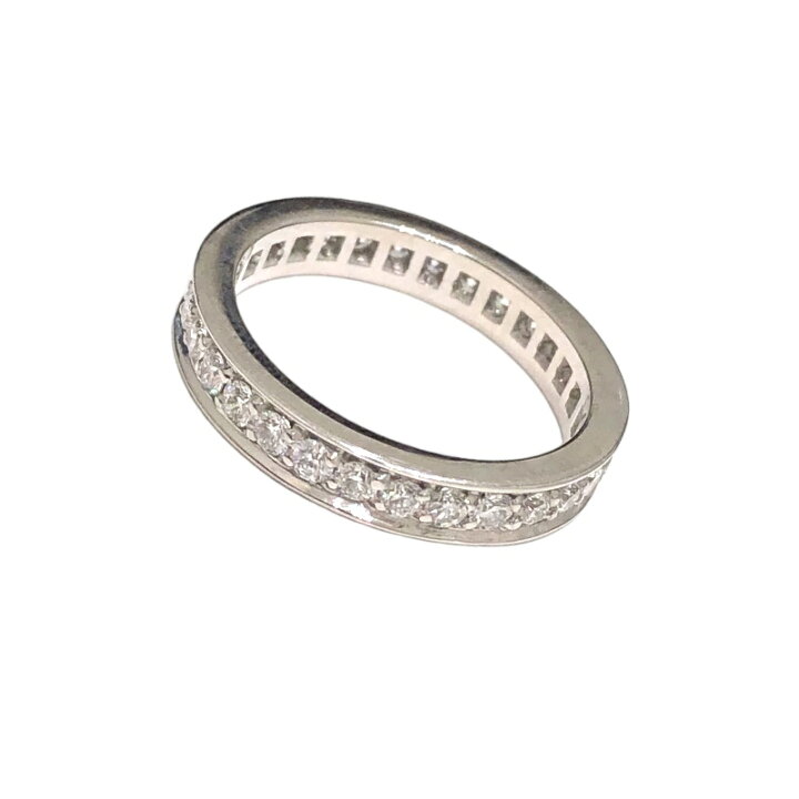 BVLGARI フルエタニティリング ダイヤ pt950 プラチナ