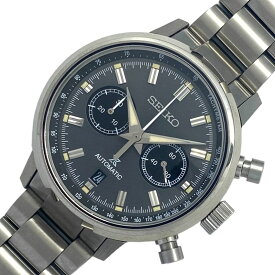 セイコー SEIKO プロスペックス スピードタイマー SBEC009 グレー SS 自動巻き メンズ 腕時計【中古】