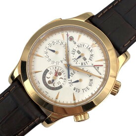 ジャガー・ルクルト JAEGER-LE COULTRE マスターグランド レヴェイユ Q163242A K18ピンクゴールド メンズ 腕時計【中古】