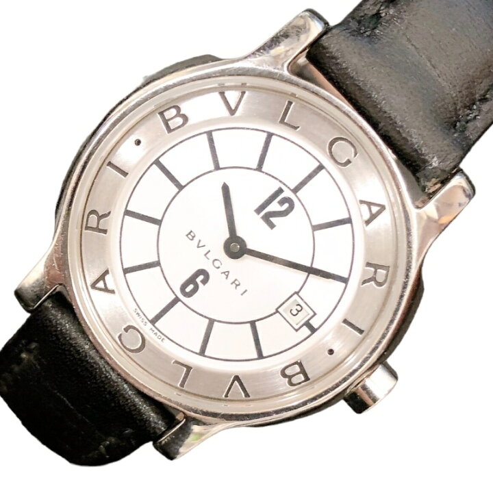 楽天市場】ブルガリ BVLGARI ソロテンポ ST29S ステンレススチール