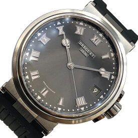 ブレゲ Breguet マリーン G5517TI/G2/5ZU グレー チタン メンズ 腕時計【中古】