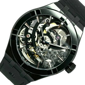 モーリス・ラクロア MAURICE LACROIX アイコン オートマティック スケルトンブラック 世界250本限定 AI6028-PVB01-030-1 ステンレススティール（ブラックPVD） 腕時計【中古】