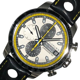 ショパール Chopard グランプリモナコ　ヒストリック　クロノグラフ 8570 アイボリー SS メンズ 腕時計【中古】
