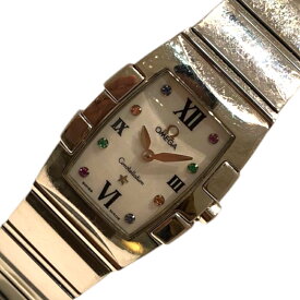 オメガ OMEGA コンステレーション ホワイト SS レディース 腕時計【中古】