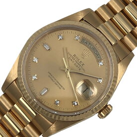 ロレックス ROLEX デイデイト 18038A 98番台 ゴールド K18YG メンズ 腕時計【中古】