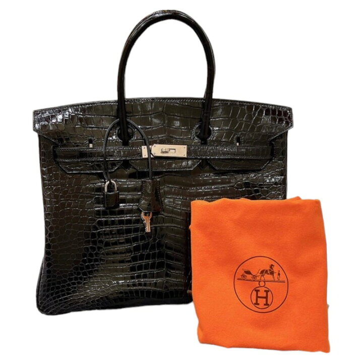 楽天市場】エルメス HERMES バーキン35 ポロサスリセ □G刻 ブラック  
