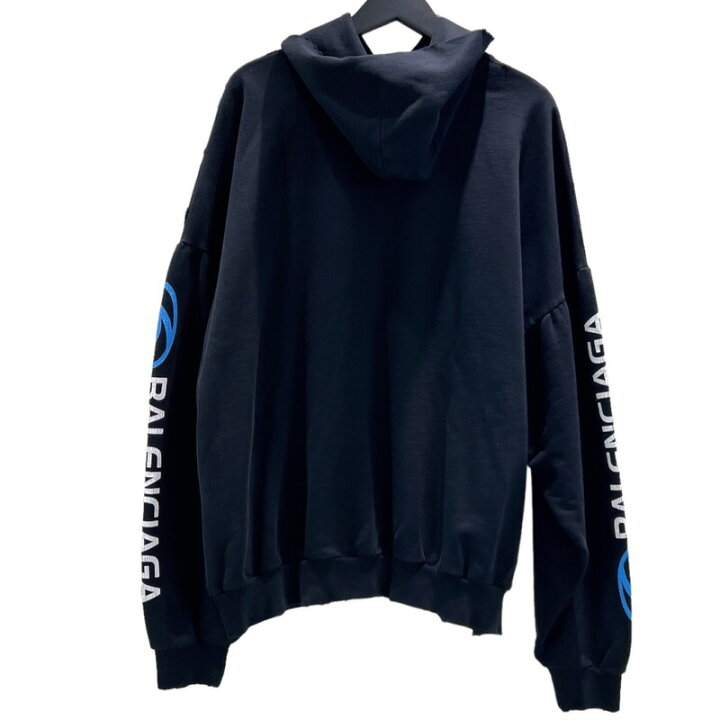 楽天市場】バレンシアガ BALENCIAGA Round Surfer Hoodie オーバー 