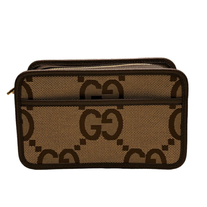 楽天市場】グッチ GUCCI ジャンボGGショルダーバッグ ブラウン GG 