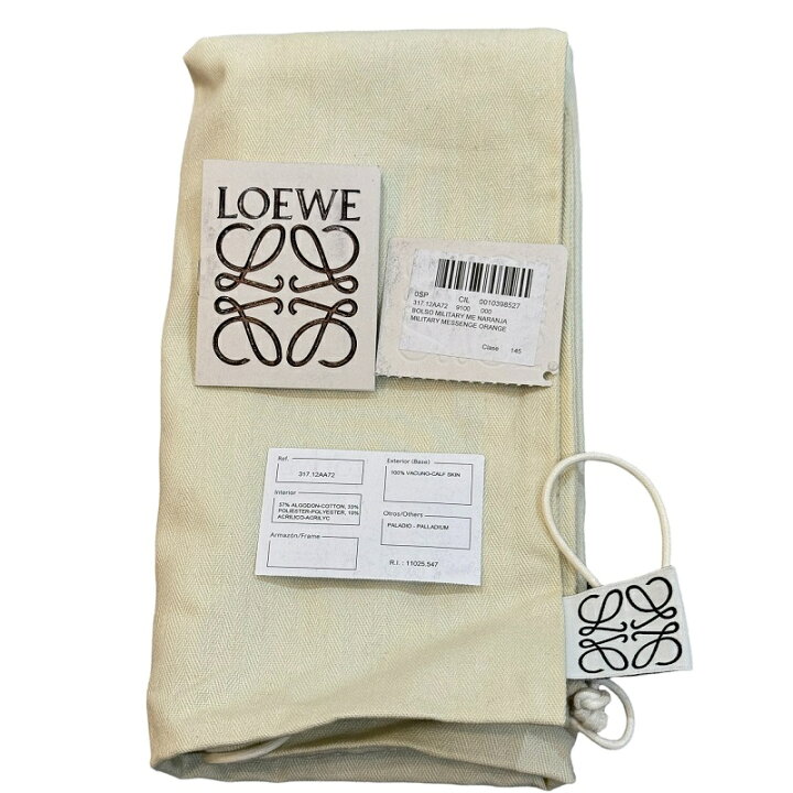 楽天市場】ロエベ LOEWE ミリタリーメッセンジャーXS 317.12AA72  