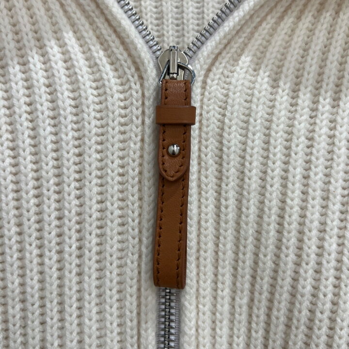 楽天市場】エルメス HERMES Hロゴポケット ジップアップニット 34 