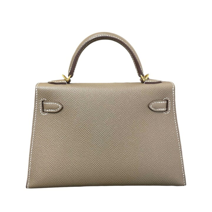 楽天市場】エルメス HERMES ミニケリー2 B刻 エトゥープ GD金具  