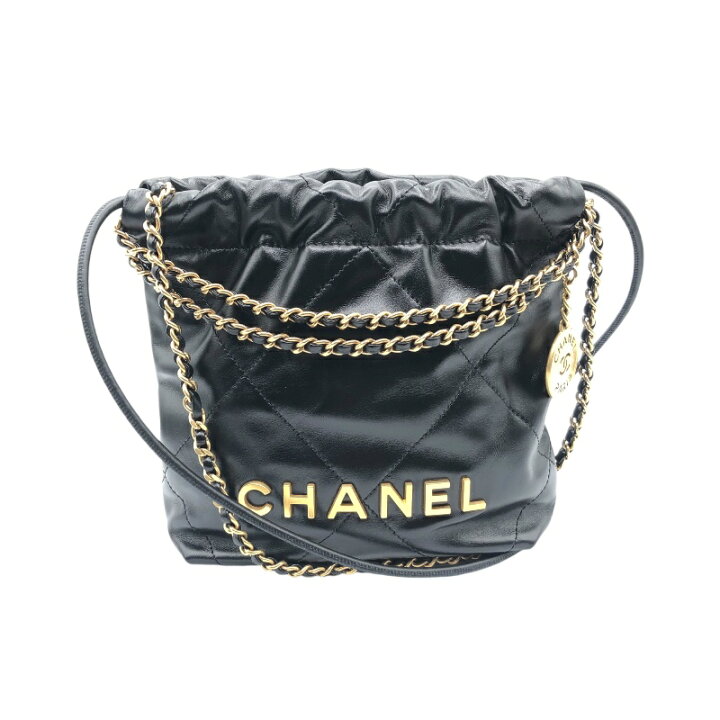 楽天市場】シャネル CHANEL CHANEL22ミニバッグ AS3980 ブラック/GD  