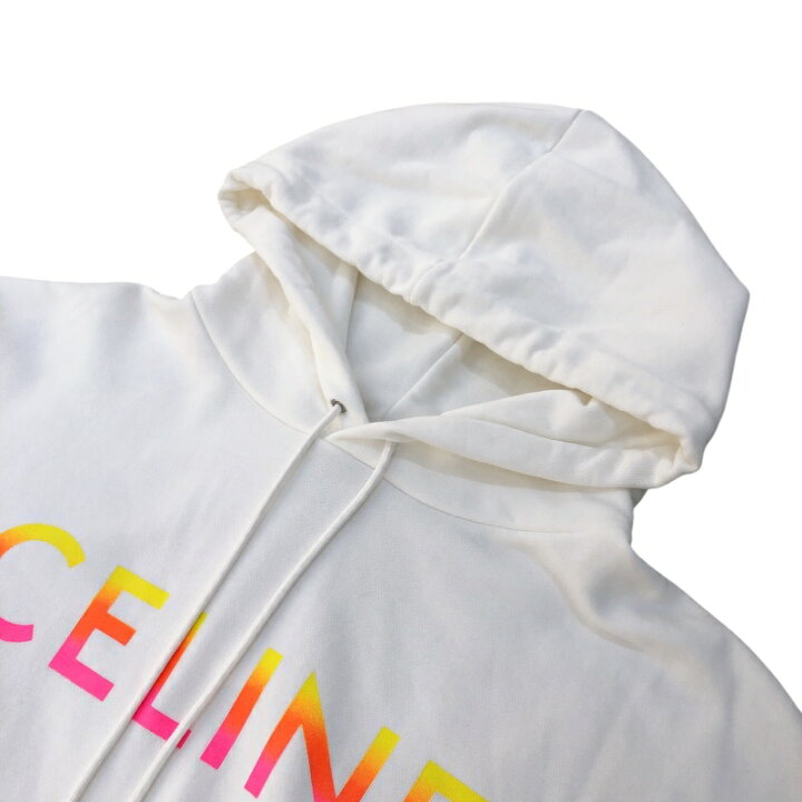 楽天市場】セリーヌ CELINE グラデーションロゴスウェットパーカー 