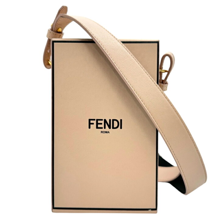 楽天市場】フェンディ FENDI バーティカルカバ ボックス 8BT339 ピンク  