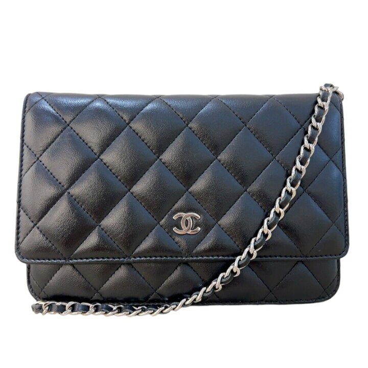 楽天市場】シャネル CHANEL マトラッセ チェーンウォレット A33814 