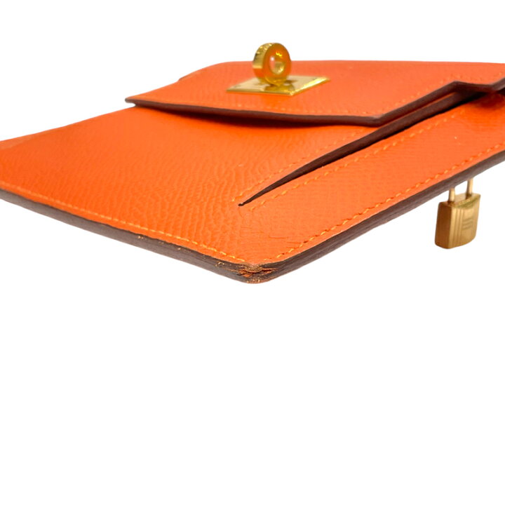 楽天市場】エルメス HERMES ケリーポケット コンパクト ウォレット Y 