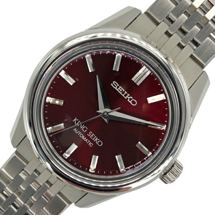 楽天市場】セイコー SEIKO キングセイコー メカニカル SDKS009 ワイン  