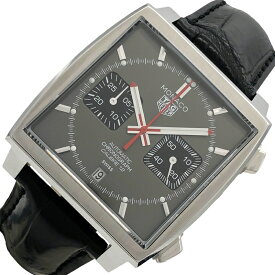 タグ・ホイヤー TAG HEUER モナコ クロノグラフ キャリバー12 ファイナルエディション CAW211J.FC6476 SS/純正ベルト/純正バックル メンズ 腕時計【中古】