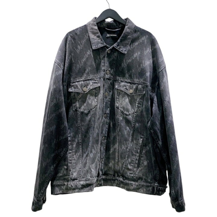 楽天市場】バレンシアガ BALENCIAGA オールオーバーロゴデニム  
