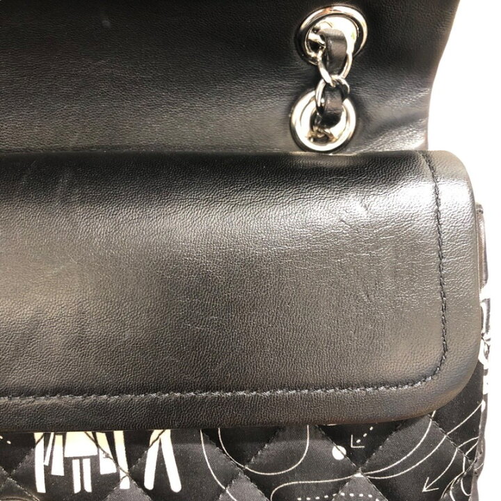 楽天市場】シャネル CHANEL マトラッセ25 アイコンプリント A01112  