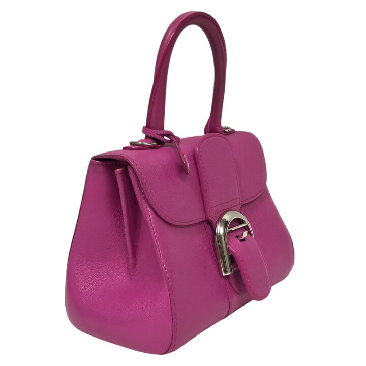 楽天市場】デルヴォー DELVAUX ブリヨンミニ ホットピンク カーフ  