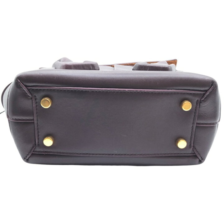 ボッテガ・ヴェネタ BOTTEGA VENETA ミニ ザ アルコ 600606 ボルドー  