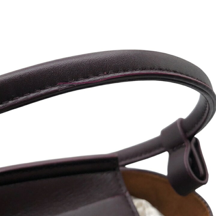 ボッテガ・ヴェネタ BOTTEGA VENETA ミニ ザ アルコ 600606 ボルドー  