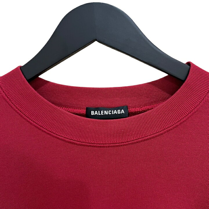 楽天市場】バレンシアガ BALENCIAGA ワンポイント ロゴスウェット 